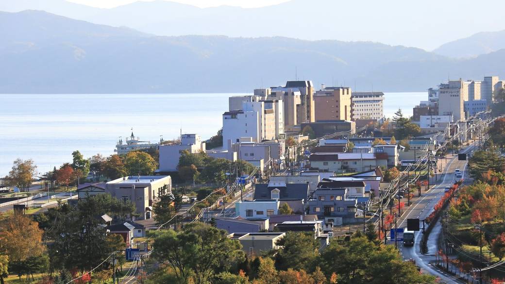 洞爺湖温泉街 / 1