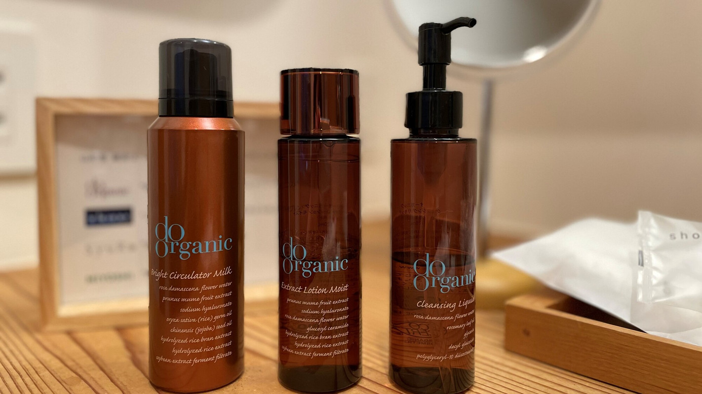 「do organic」のアメニティ