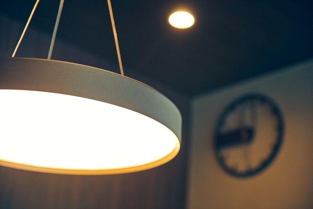 客室内のダイニングエリア