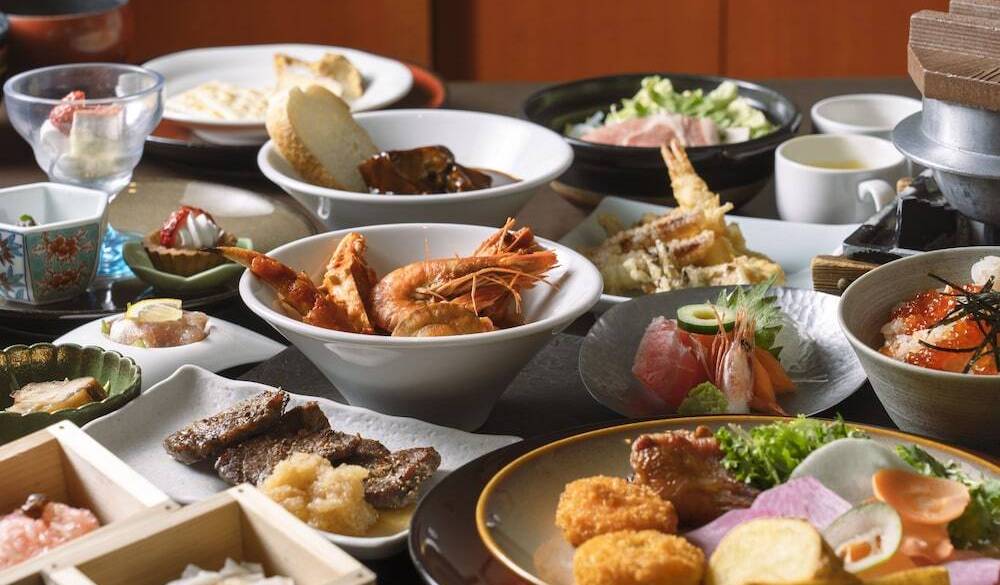 夕食／十勝ビュッフェ一例 / 1