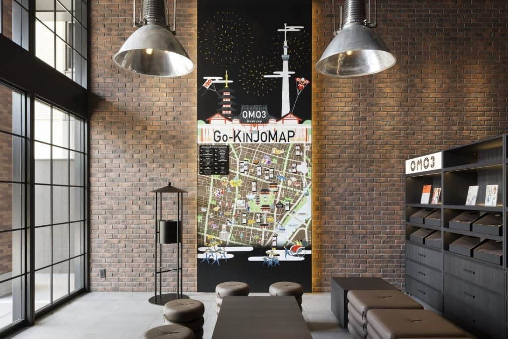 ロビーのご近所マップ