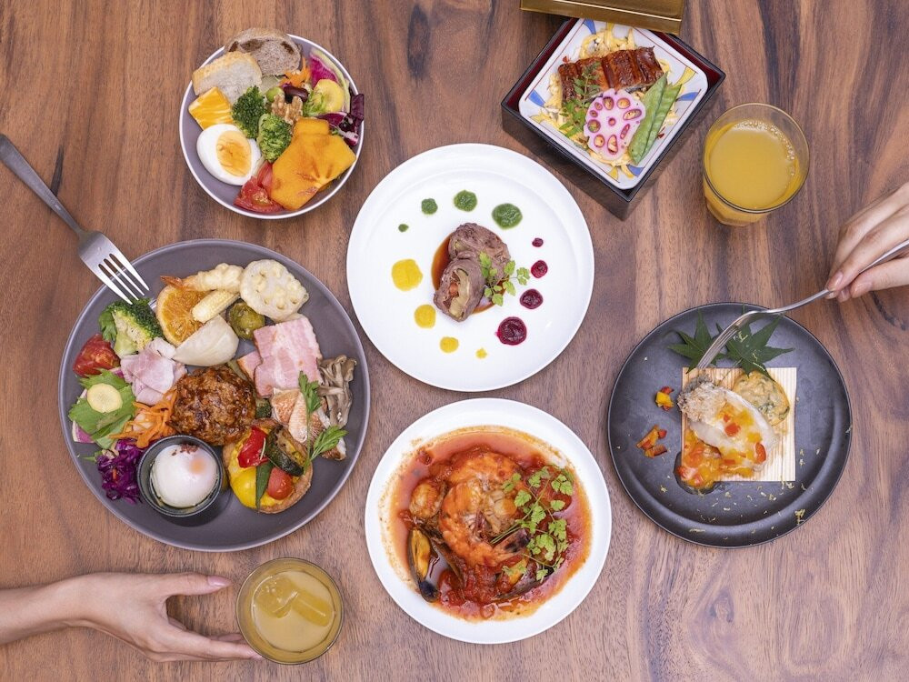 朝食ビュッフェ