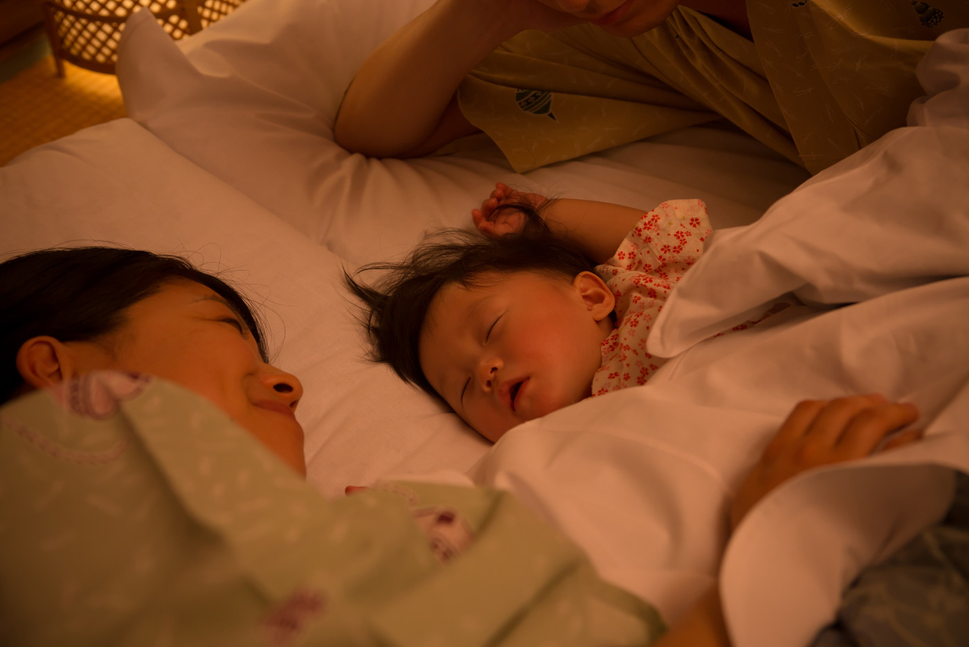 Hot spring trip　8 months old