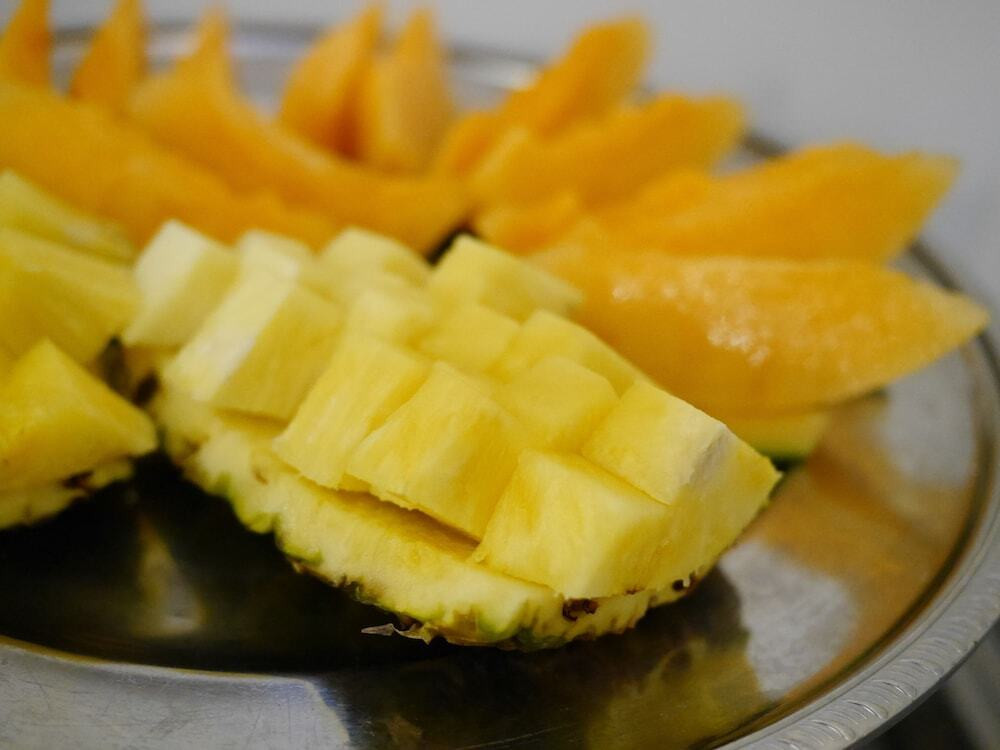 朝食ビュッフェ