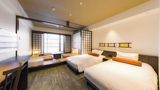 和洋室 ツインルーム 禁煙 / 洗濯乾燥機付き