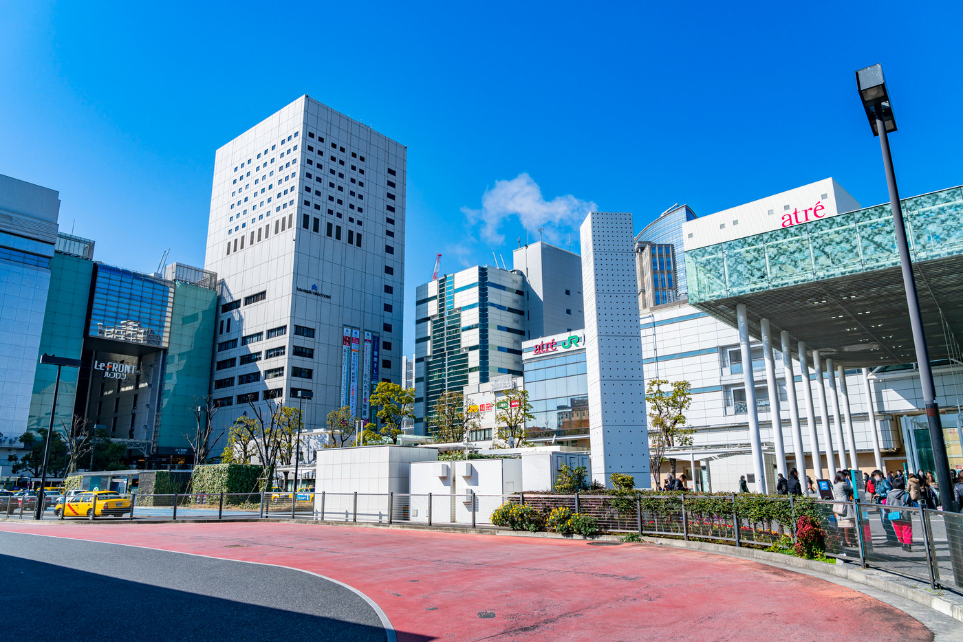 【神奈川県】川崎駅前の風景　東口