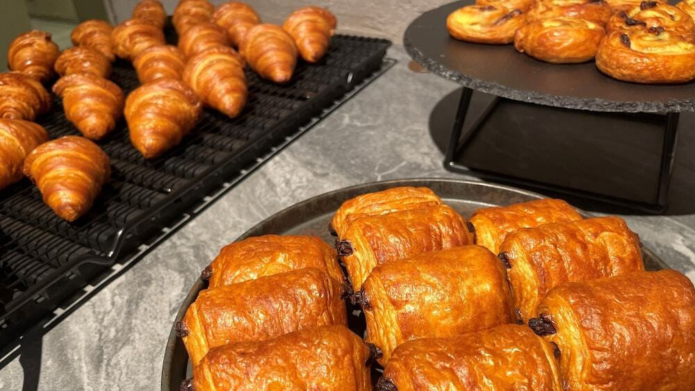 朝食ビュッフェ