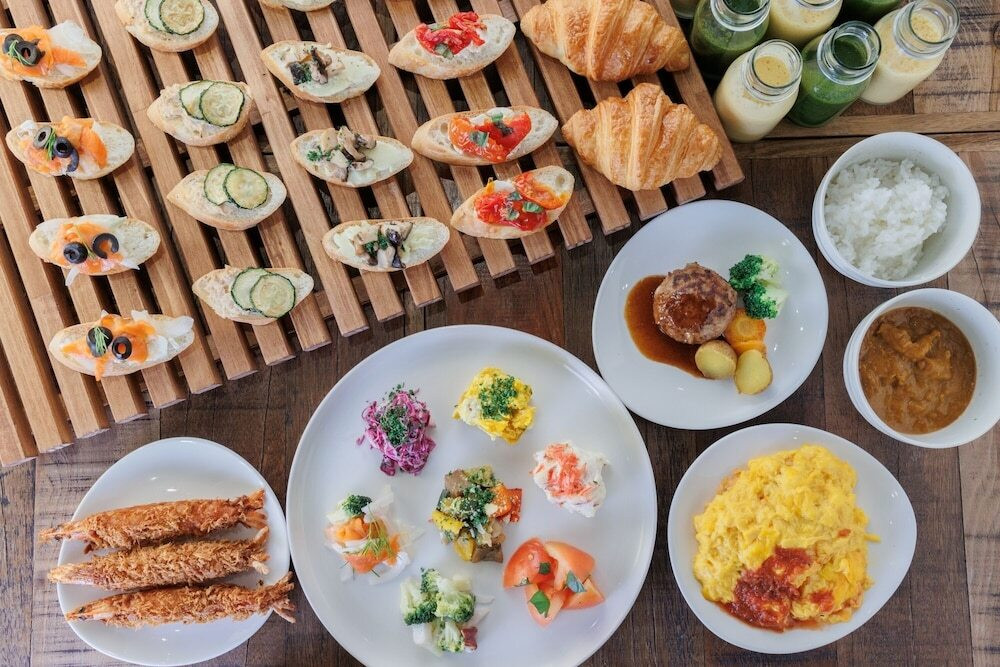 朝食ビュッフェ