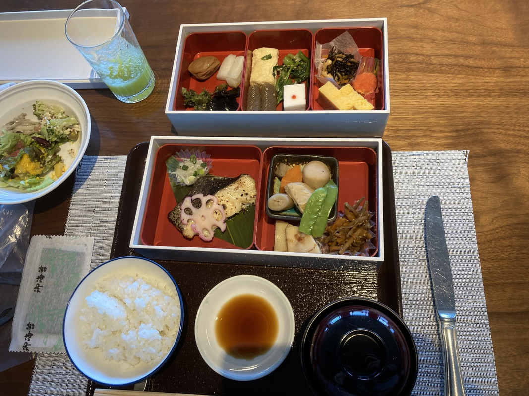 朝食から和食