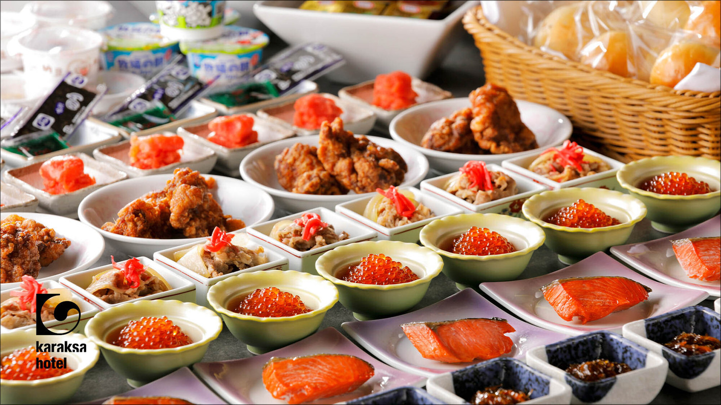 朝食ビュッフェのメニュー