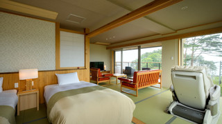 天望棟 絶景の次郎 2階 (20畳) 露天風呂付モダン和洋室