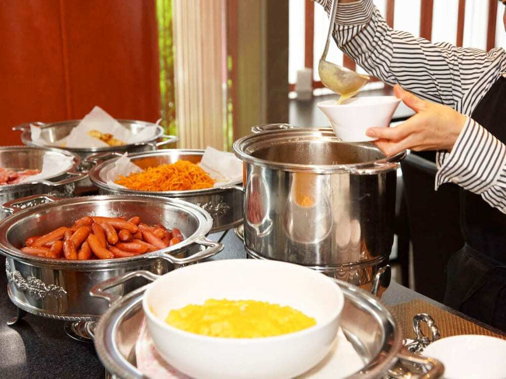 朝食ビュッフェ