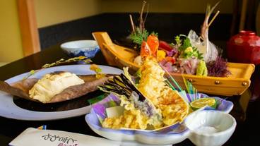 夕食／3大メイン会席一例 / 4