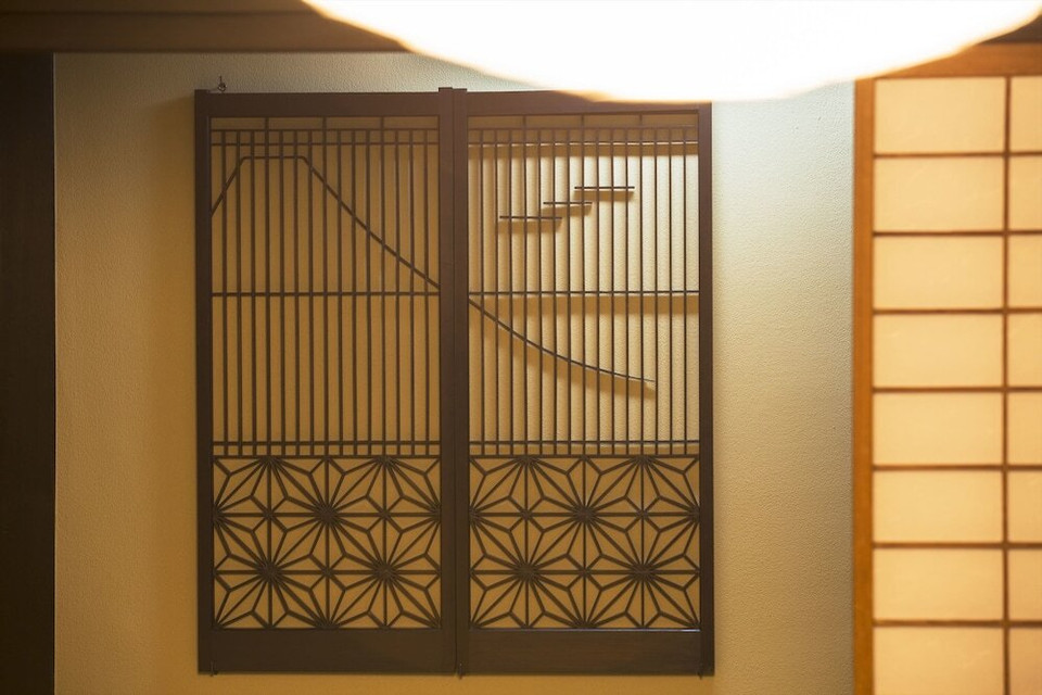 客室の装飾