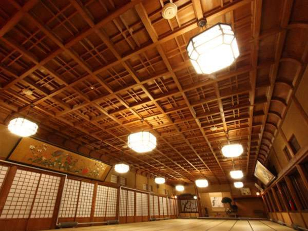 国登録有形文化財の大広間