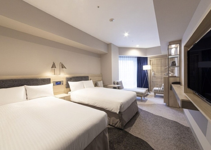 自宅のインテリアの参考になりそうなおしゃれな客室。水回りの清潔感や機能性もばっちりです