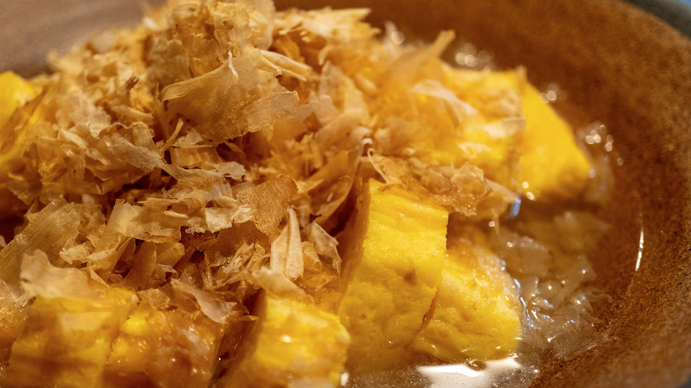 朝食ビュッフェ だし巻きたまご