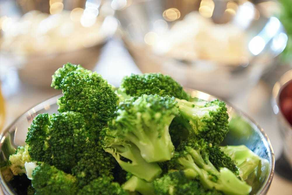 朝食ビュッフェ