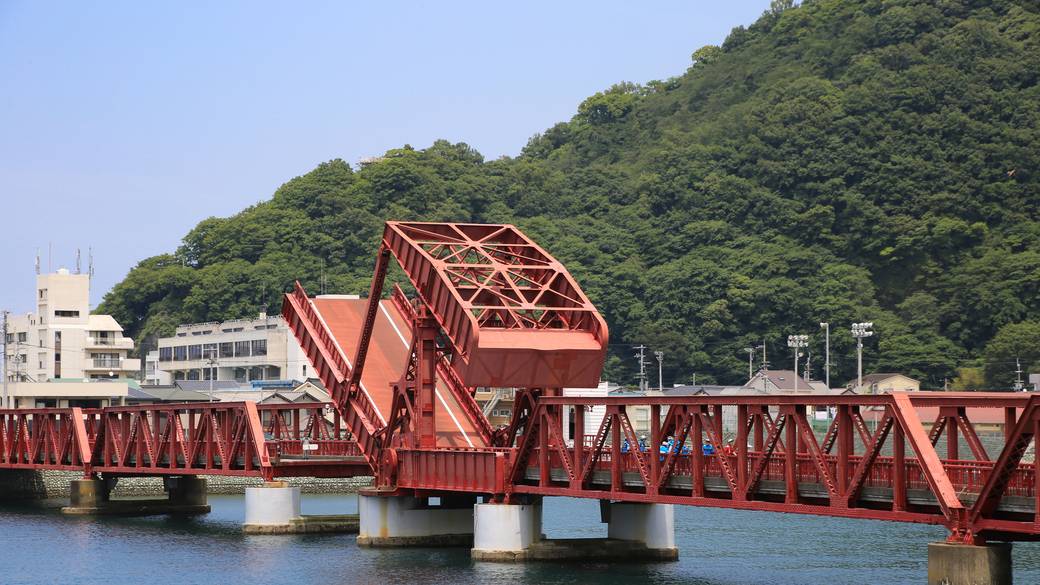 跳ね橋の長浜大橋 / 3