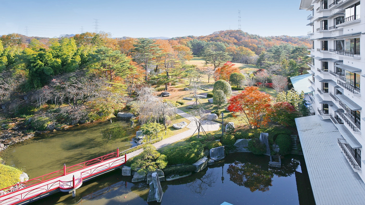 東日本屈指の広さを誇る大自然に囲まれた露天風呂3649489