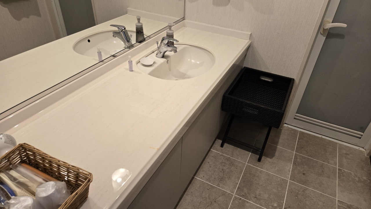 新しい脱衣籠になってました