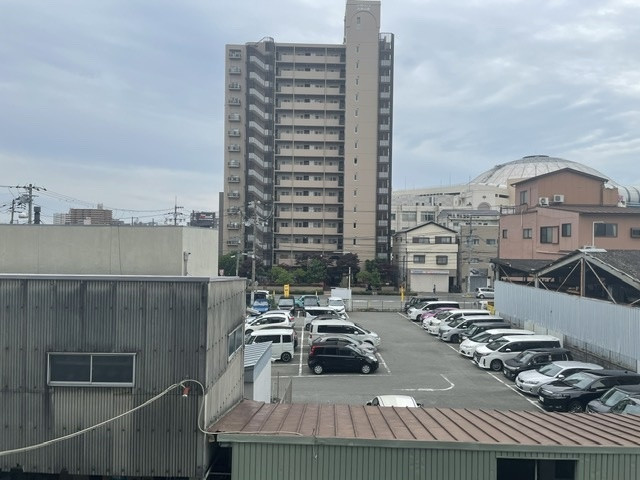 3階の部屋からの眺め