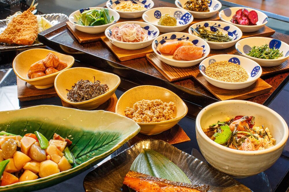 朝食ビュッフェ