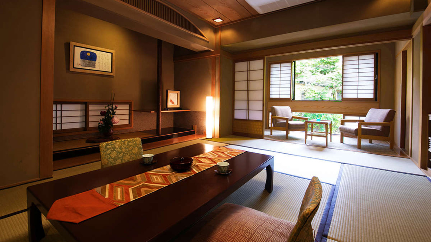 露天風呂付客室 福智