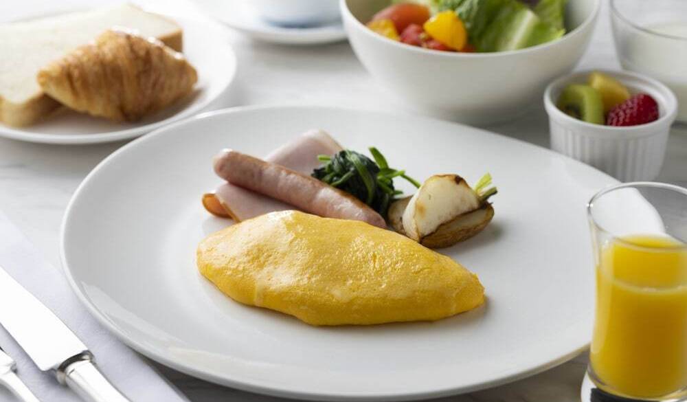 朝食／メインディッシュ一例① / 1