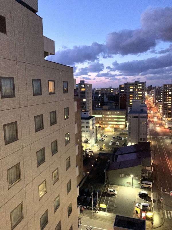 部屋からの景観