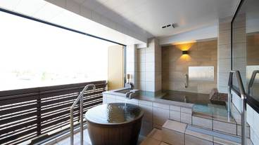 露天風呂・サウナ付特別室 和/露天風呂と水風呂 / 9