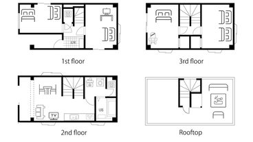 宿泊施設の地図 / 1