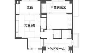 特別室　明神 - 懐石コースの夕食と和定食の朝食（ともに魚介類が中心）の1泊2食付