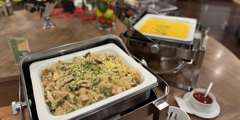 朝食ビュッフェ