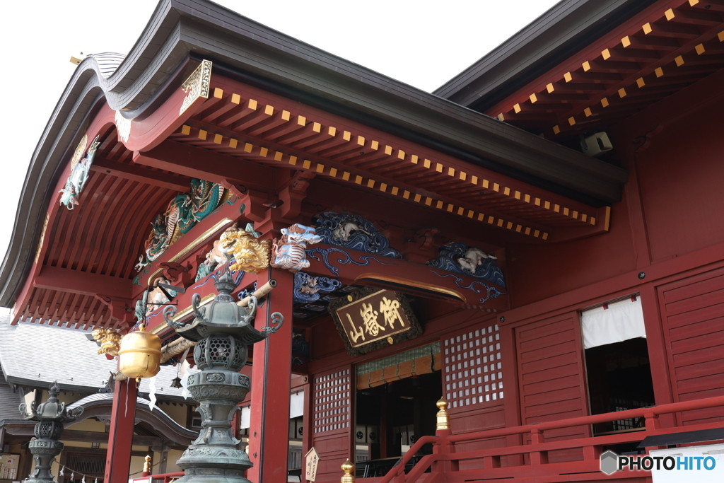 天空の「武蔵御嶽神社（むさしみたけじんじゃ）」側に佇む宿坊4231148
