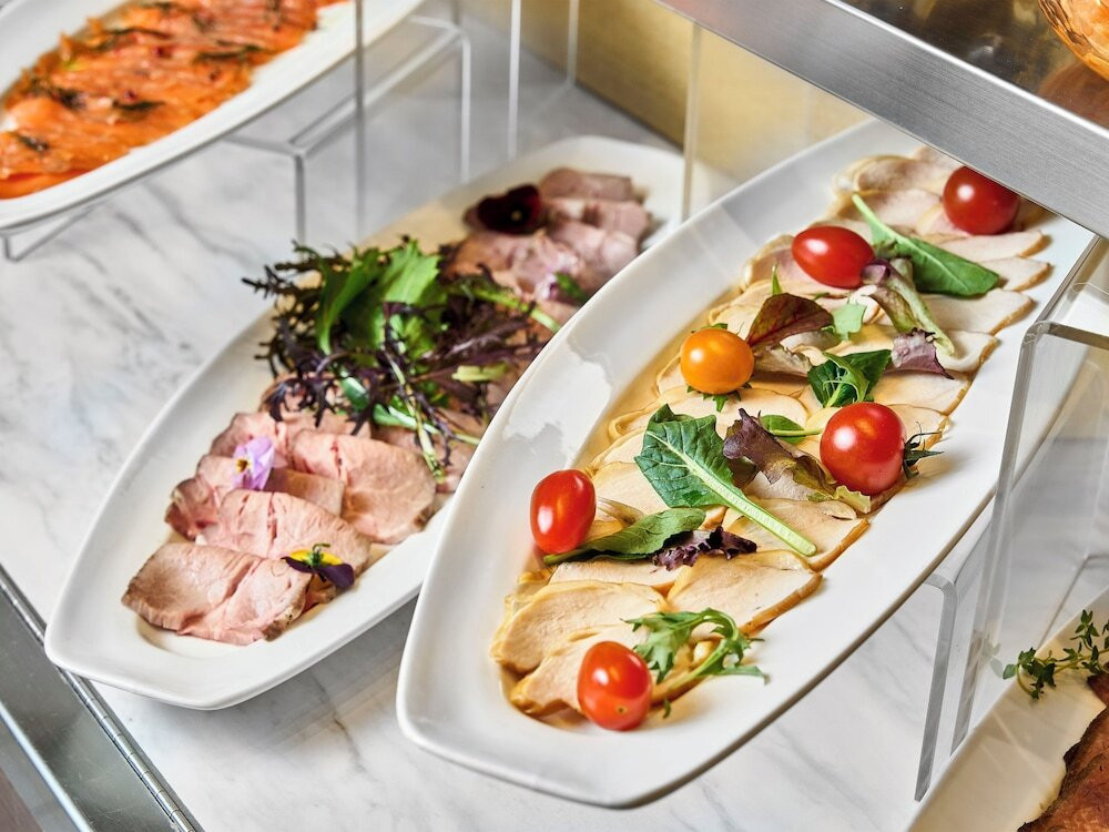 朝食ビュッフェ