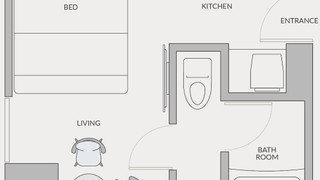 キングベッドルーム