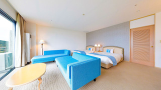 [禁煙]ジュニアスイートツイン最上階内風呂あり