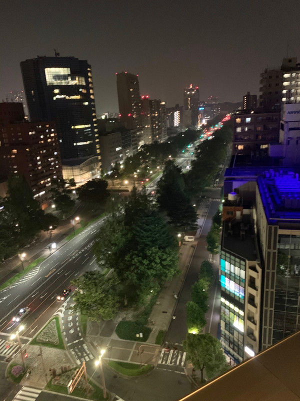 テラス席からの眺望