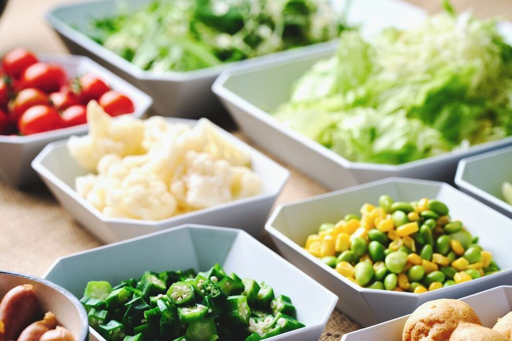 朝食ビュッフェ