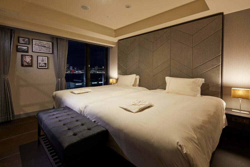 スイート ハーバービュー ベッドルーム