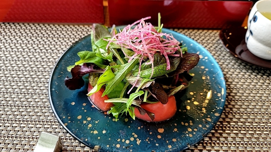 「オーベルジュ はなぶさ 日光」 料理 207042632 サラダ