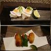 フグのにぎり、フグのから揚げ、美味でしたよ