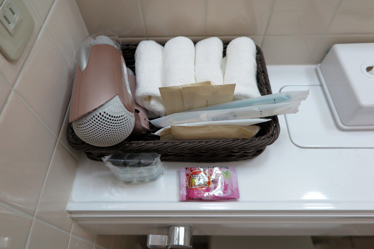 バスアメニティは環境に優しいものに転換、入浴剤が嬉しいです