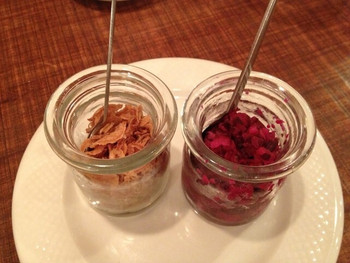「SPICE DINING biji 」料理 1096286 フライドオニオンとしば漬け