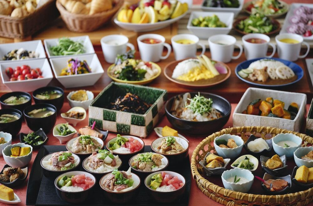 朝食ビュッフェ