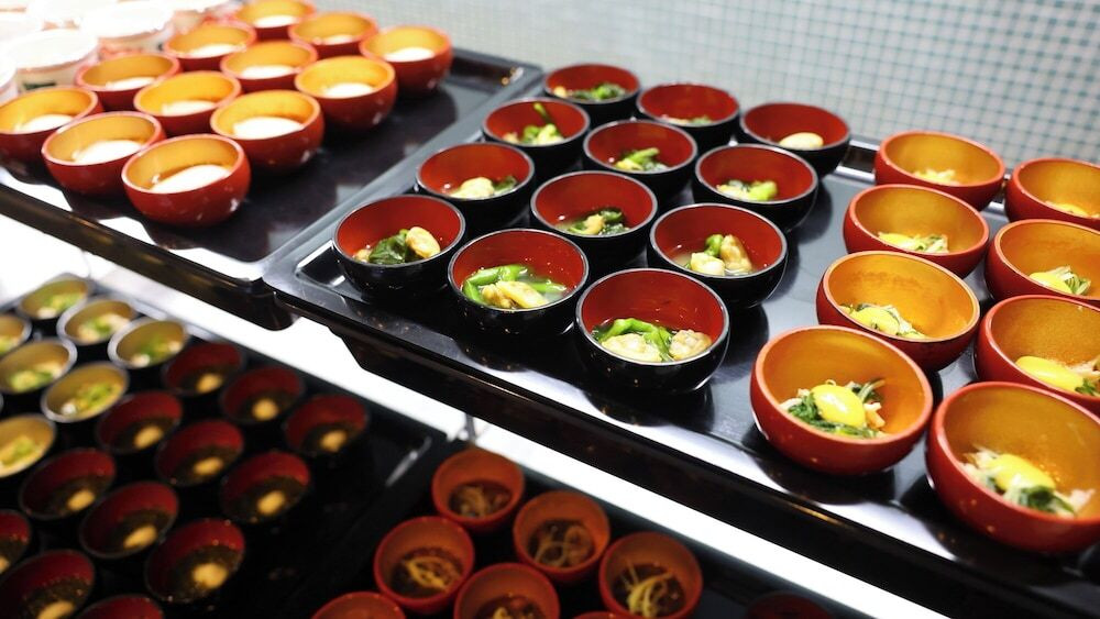 朝食ビュッフェ