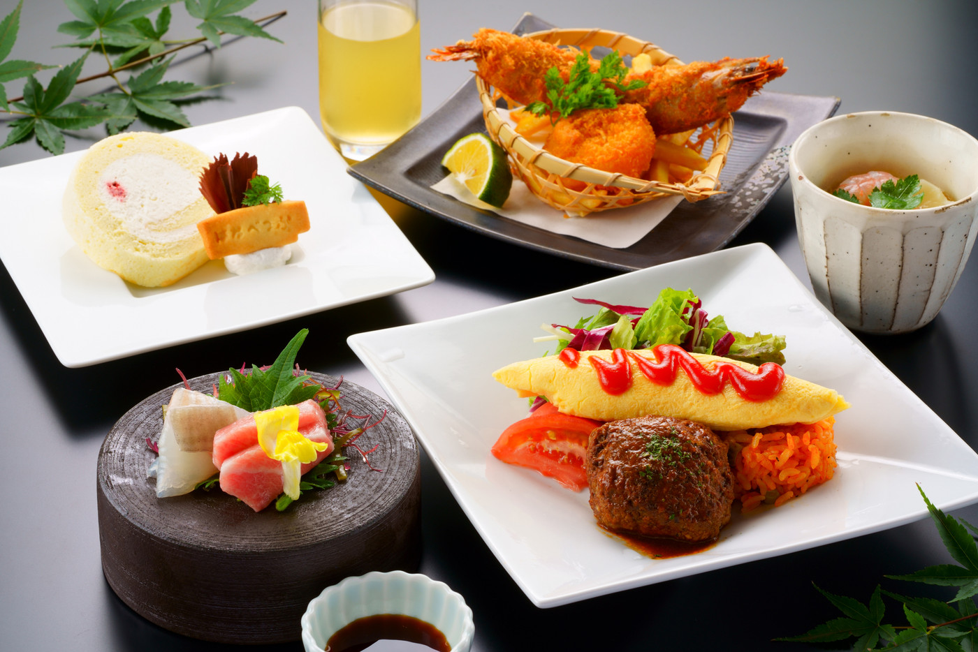 夕食はお子様ランチで子どもも満足4778899