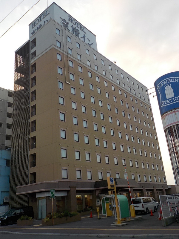 東横イン函館駅前朝市を開港通りから撮影しました。