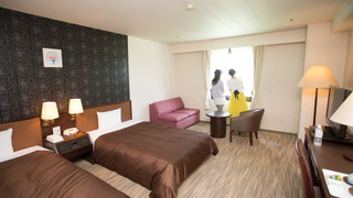 スタンダード ツインルーム 禁煙 ゴルフビュー